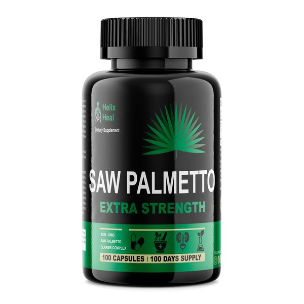 Saw Palmetto for Men Hair Growth Vitamins for Women - Prostate Supplements for Men | Hair Vitamins for Hair Loss for Women | Natural DHT Blocker for Men & Women Hair Pills, 500mg - 100 Capsules