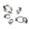 ZIPCCI Hose Clamp, 25 Pack Stainless Steel Worm Gear fuel line hose clamps, 6-12mm (1/4-1/2 inch)