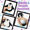 ZTATU Penguin Sensory Toys Stress Balls for Kids (1PCS) Squishy Dough Ball Squishy Fidget Toys, Sensory Squeeze Ball Party Favors for Kids Stress Relief Toy Easter Basket Stuffers Stress Ball