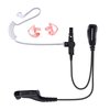 COMMIXC Walkie Talkie Earpiece, Covert Air Acoustic Tube Headset with PTT and Mic, Compatible with Motorola Mototrbo Two-Way Radios APX4000 APX7000 APX8000 XPR6350 XPR6550 XPR7350 XPR7550