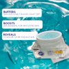 Anti Aging 3D Minute Skin Renewal Face Mask |Uses NASA Stem Cell Technology to Create Softer, Smoother, and Radiant Skin in Minutes | Tones & Primes| Clinical Results 24/7 | 8 Weeks Supply (1.7oz)