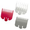 Professional Hair Clipper Guards Cutting Guides Compatible with Wahl Hair Clippers Trimmers - 3 Cutting Lengths 1 1/2” & 1/2” & 1”(1.5 & 3 & 4.5 mm) Fits Most Size Wahl Guide Combs - 3 Color Coded