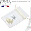 Camila Paris CP3491 French Small Hair Clips for Women - Strong Hold No Slip Grip for Long, Curly, and Wavy Hair - Durable Styling Big Clips Made in France