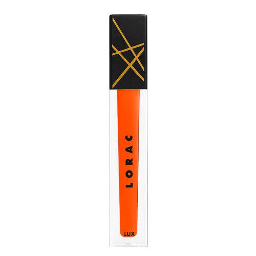 LORAC LUX Diamond Lip Gloss | Genuine Diamond Dust | Non-Sticky | Heatwave Orange