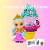 Love, Diana, Fashion Fabulous Series 2 Collectible 3.5 Inch Dolls with 2 Gosutoys Stickers - Adorable Mint Ice Cream Cones - Surprise Blind Pack- Kids Diana Show (2 Pack)