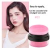 Boobeen Loose Powder Blush Air Cushion Blush, Natural Blusher for Cheeks, Highly Pigmented Blush Makeup Easy to Blend Makeup Blushin, All Day Wear (C03)