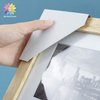 Mat Board Center, 48-Pack Adjustable Picture Frame Cardboard Corner Protectors for Shipping, Packing or Moving Art - 3 Size Depths to fit 1", 1.5", 2.1" Frames