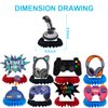 9 Pcs Video Game Party Decorations Birthday Party Decorations Honeycomb Centerpieces for Tables Decorations for Boys Girls Birthday Party
