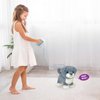YH YUHUNG Walking and Barking Dog Toy Pet with Remote Control Leash Walking Puppy Toys for Kids Electronic Pets for Girls (Blue)