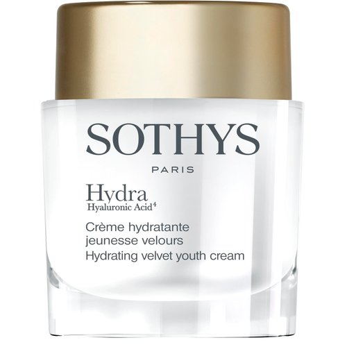 SOTHYS Hydrating Velvet Youth Cream | Face Moisturizer with Hyaluronic Acid for Youthful Plumpness | Normal to Dry Skin