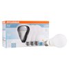 SYLVANIA LED Light Bulb, 75W Equivalent A19, Efficient 12W, 13 Year, Dimmable, 1100 Lumens, Frosted Finish, Bright White - 4 Pack (74427)