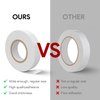 ‌Flame Retardant White Electrical Tape; 1 Roll, 3/4 Inch * 66 Feet;PVC Electric Tape for Under 600V Electric,Repair,Home Outdoor Indoor Wire Insulation,5℉ to 221℉(White)