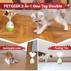 PETGEEK Laser Pointer Cat Toy Interactive Cat Toy for Indoor Cat Toys, Cat Laser Toy with Bird Squeaky, Cat Toy with Cat Wand Replacement, Best Gift for Birthday, Thanksgiving, Christmas, New Year