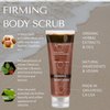 RD Alchemy - 100% Natural & Organic Firming Body Scrub for Cellulite and Crepey Skin. Firming Herbal Extracts Tighten & Firm Loose, Sagging Skin for Smooth Texture & Less Visible Cellulite.
