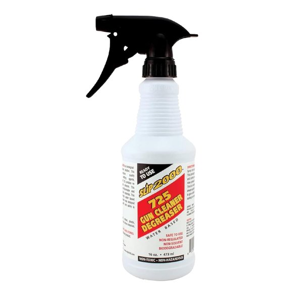 SLIP 2000 725 Gun Cleaner and Degreaser - Removes Deposits of Carbon, Grease, Grime, Etc. (16 fl oz)