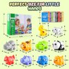 Toddlers Animal Alphabet Matching Toys with Flash Cards - Educational Double-Sided Alphabet Learning Toys Uppercase Lowercase Letter Matching Game, Birthday Gift for Kids Boys Girls 3 4 5 Year Old