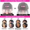 Usexy 24 Inch 13x6 Lace Front Wigs Human Hair Pre Plucked 180% Density Straight HD Transparent Glueless Wigs Human Hair 13x6 Straight Lace Frontal Wigs Human Hair Wigs for Women With Baby Hair