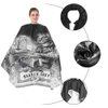 Hairdresser Cape Waterproof, Salon Hair Cutting Gown Barber Cape Cloth for Hair Cutting and Styling