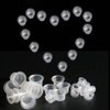 Tattoo Ink Caps Cups - 100pcs Disposable Tattoo Ink Cups Small,Tattoo Pigment Ink Caps 9mm For Tattooing, Tattoo Machine,Tattoo Supplies,Tattoo Needles,Tattoo Kits (Small.9mm—100PCS)