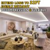 EMITEVER COB LED Strip Lights Cool White, 5000K Tape Light 32.8ft Premium High Density, DC 24V, 300+Lumens/ft, 4800LEDs/Spool, CRI 90+, 3W/ft, UL Listed 5 Year Warranty (Power Supply Sold Separately)