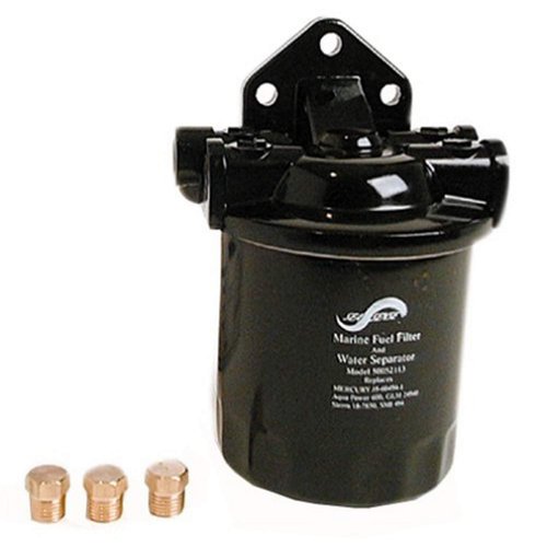 SeaSense Automotive Gas Filters Fuel Filter/water Separator, 20 Liters/Minute, 60 PSI, 20 micron, Reusable, Corrosion Resistant
