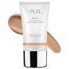 PUR Beauty 4-in-1 Tinted Moisturizer with SPF 20 - Hydrating Skin Tint Face Moisturizer, Primer & Foundation with Shea Butter, Aloe Vera & Vitamin B3 - Vegan Friendly, Paraben Free (Light)