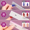 Nail Files and Buffer, Teenitor Professional Manicure Tools Kit, Nail Buffer Block, Nail Polishing Buffer, Nail Care File Buffer Tool, Rectangle