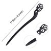 Miayon 10 Pieces Wooden Hair Sticks Chinese Chignon Japanese Hair Chopsticks Wooden Hair Pins for Long Hair Hair Sticks for Buns for Women Girls Handmade Hair Accessories