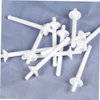 PACKOVE 60Pcs Nose Wax Spatulas Disposable Plastic Wand for Cleaning Safe Nasal Hair Removal Tool Lightweight and User Friendly Hair Waxing Applicator for Family Use