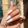Cre8tion White Pearl Magic Chrome Nail Powder for DIY Nail Arts - Nail Art Glitter Chrome Powder Shimmer | Professional Salon Use - White (1g)