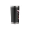 Stay Hydrated Carbo-Hydrated Carbs Lovers Kawaii Cat Noodles Stainless Steel Insulated Tumbler