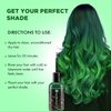 MOEHAIR Semi-Permanent Hair Color | Green Hair Dye 8 Oz | No Ammonia, Sulfate or Paraben | Vegan & Cruelty-Free | Gentle & Washable Formula | Voodoo Harmony Green Hair Color | Lasts 6-8 Washes