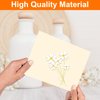 50 Sheets Thick Cardstock, 250GSM Blank Cardstock for Invitations, for DIY Projects, Greeting Card Making, Printing, Postcards, Photos (Cream, 5x7 inches)