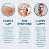Happy Cappy Shampoo Bundle - Daily Shampoo & Body Wash, Medicated Shampoo, Manage Cradle Cap, Sensitive Skin, Dry, Itchy, Irritation Prone Skin for All Ages - Two 8 Oz Bottles