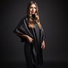 Fromm Professional Client Hair Styling and Hair Cutting Cape, Water and Stain Repellent Coating for Shampoo Bowl and Wet/Dry Cutting, 44" x 58", Gunmetal Grey