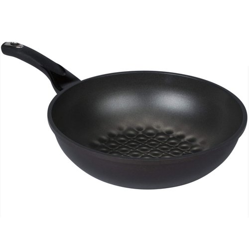 3D Marble Non-Stick, Non-Scratch Coating Wok Pan. (Made in Korea). (34cm)