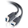 C2G Legrand USB A Male to Micro B Male Cable, USB A to USB B Cable, USB 3.0 Cable, 3.28 Foot (1 Meter) Data Transfer Cable, Black USB Cord, 1 Count, C2G 54173