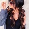 RUSTAMM Bubble Ponytail Wig Synthetic Braided Extensions with Hair Ties Hair Band Hairpieces for Women Girls DIY Daily Wear Hair Accessories (Dark Brown)