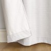 Sun Zero Cooper Thermal Insulated Energy Efficient Grommet Curtain Panel, 40" x 84", White