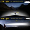 Rechargeable LED Headlamp 2 Packs,COB230° Wide Beam Headlamps, 5 Modes of Lightweight Headlamps with Motion Sensors, Type-C USB Charging Headlamps,Suitable for Night Running,Fishing, Cycling, Camping