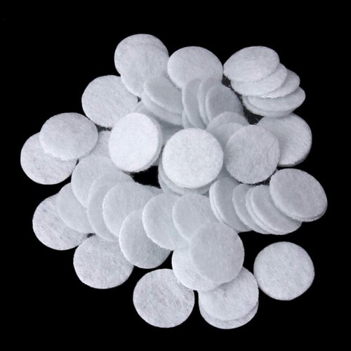 300Pcs Microdermabrasion Cotton Filters, TopDirect Replacement 10mm Diamond Dermabrasion Filter Facial Vacuum Filters Accesories Sponge Filter for Suction Microdermabrasion Machine Device