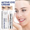Jaysuing Under Eye Cream for Puffiness & Bags,Active Eye Serum for Dark Circles and puffiness,Under Eye Caffeine Eye Serum Reduce Wrinkles (30ml)