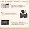 Hetto Tape in Hair Extensions #2 Darkest Brown Tape in Extensions Real Human Hair 22 Inch Silky Remy Hair Tape in Extensions Straight 22 Inch 50g 20Pcs