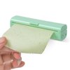 Natural Oil Blotting Paper Roll, Refillable Compact Dispenser No Shine Sheets, Absorb Excess Shine on Face or Scalp Instantly, Men and Women Facial Skin Care or Make Up Must Have (Green Tea)