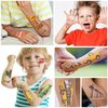 Y 10 Sheet Car Temporary Tattoo Stickers Men Women Boys Girls Makeup Festival Carnival Birthday Party Fake Body Tattoos for Traffic Race car Theme Face Tattoos Body Tattoos
