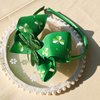 7PCS St. Patrick's Day Hair Bows Clips for Girls Lucky Shamrock Hair Clips Bows Women Girls St. Patrick's Day Costume Hair Accessories