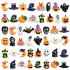 48 Pcs Halloween Mochi Squishy Toys,Mini Squishies Cute Squeeze Toy Stress Reliever Anxiety Packs for Kid Party Favors,Christmas Miniature (Halloween)