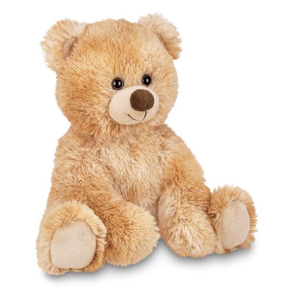 Bearington Lil’ Kipper Plush Teddy Bear: Classic Hand-Sewn 11.5” Light Brown Stuffed Bear, with Soft Shaggy Plush Faux-Fur and Premium Fill, Great Birthday for Collectors of All Ages
