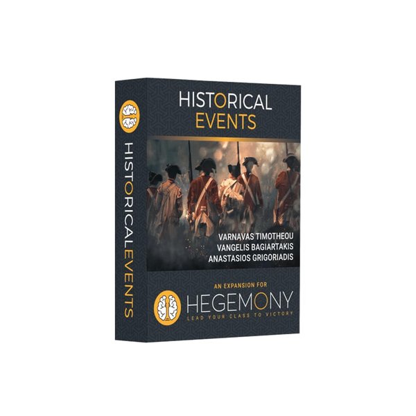 Hegemony: Historical Events Expansion - 50 New Cards Add Events to Your Gameplay, Unique Asymmetric Card Driven Game Board Game, Ages 14+, 2-4 Players