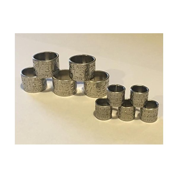 Decoy Outdoors 10 (Ten Bands) - (5) Duck Leg Bands and (5) Goose Leg Bands, Add to Your Duck Call Lanyard or Mount